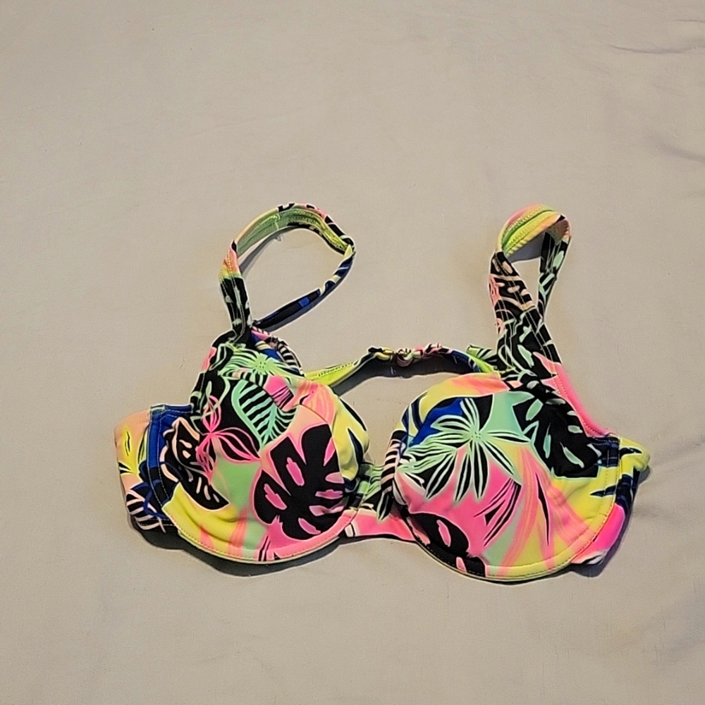 Neon bikini top
